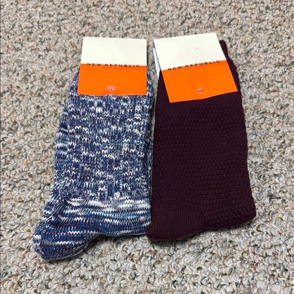 NWT New Republic Men's Socks
